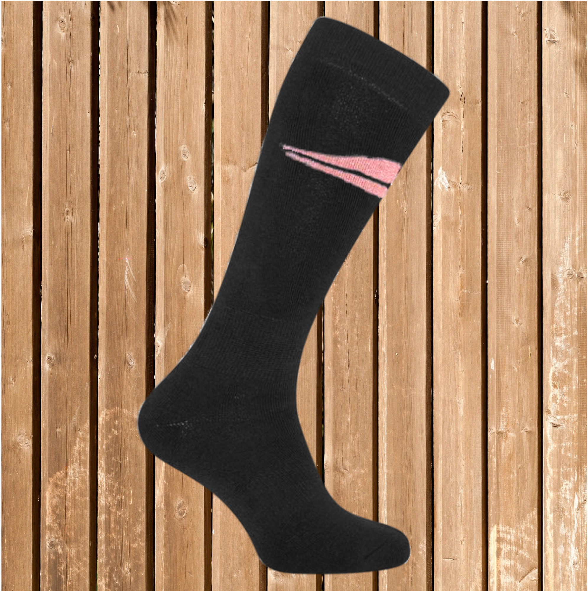 EuroStar Socken Lymee, Winter Reitstrümpfe, Frotteesocken, black